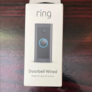 Ring Doorbell Wired - Black